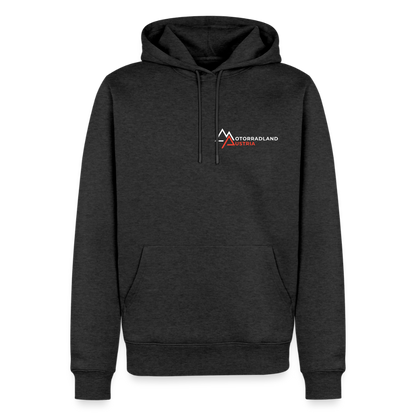Motorrad Hoodie Herren - Anthrazit meliert