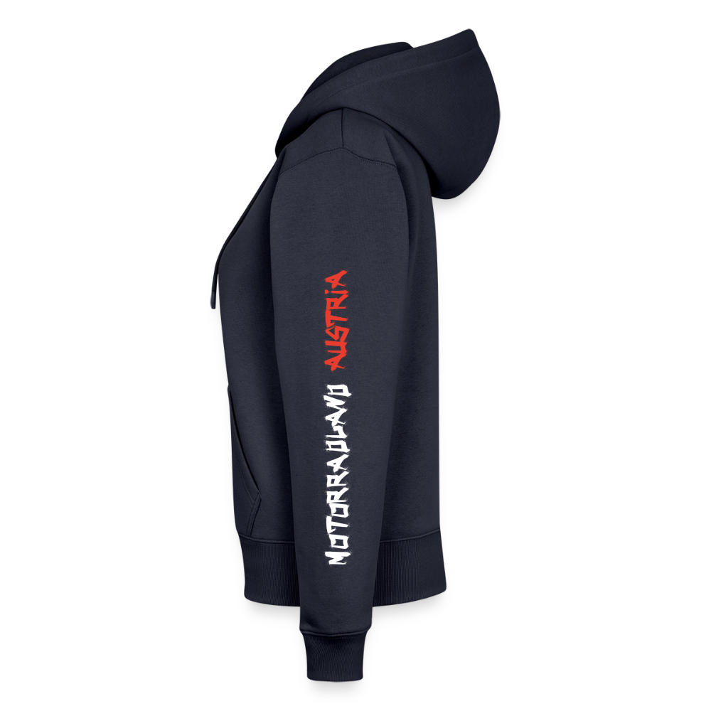 Weil Biken geil ist! Motorrad Zipper Damen - Navy