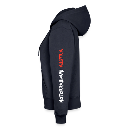 Weil Biken geil ist! Motorrad Zipper Damen - Navy