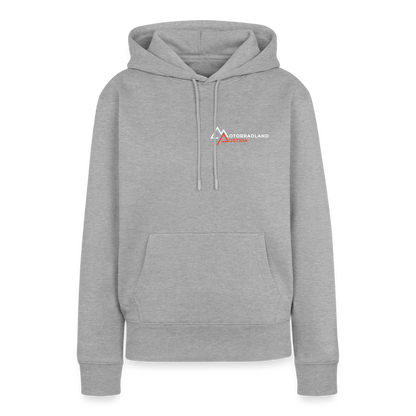 Ride Together Motorrad Hoodie Damen - Grau meliert