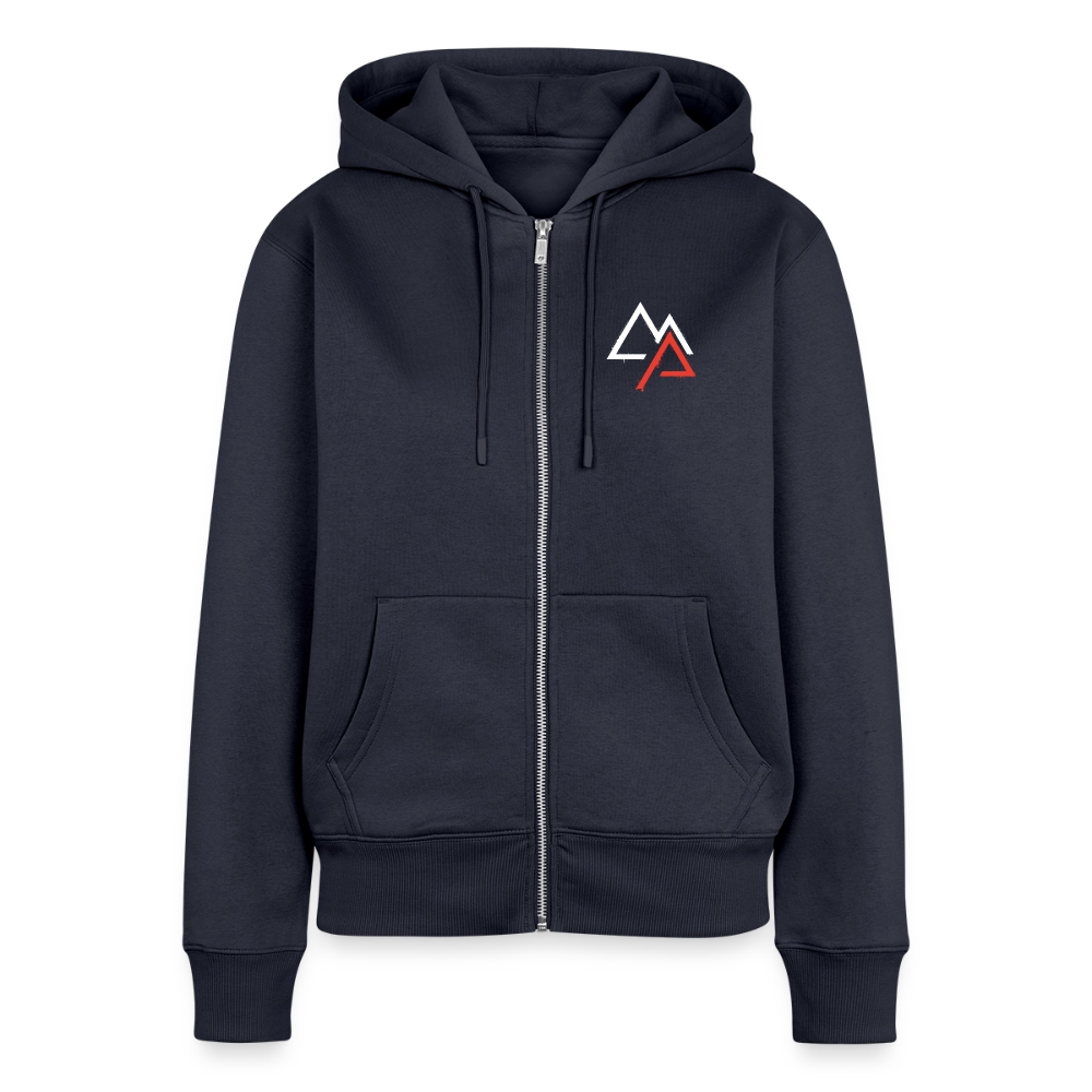 Weil Biken geil ist! Motorrad Zipper Damen - Navy