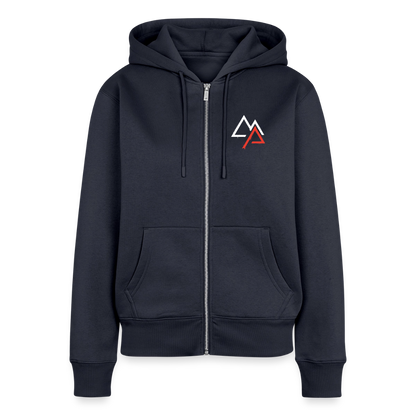 Weil Biken geil ist! Motorrad Zipper Damen - Navy