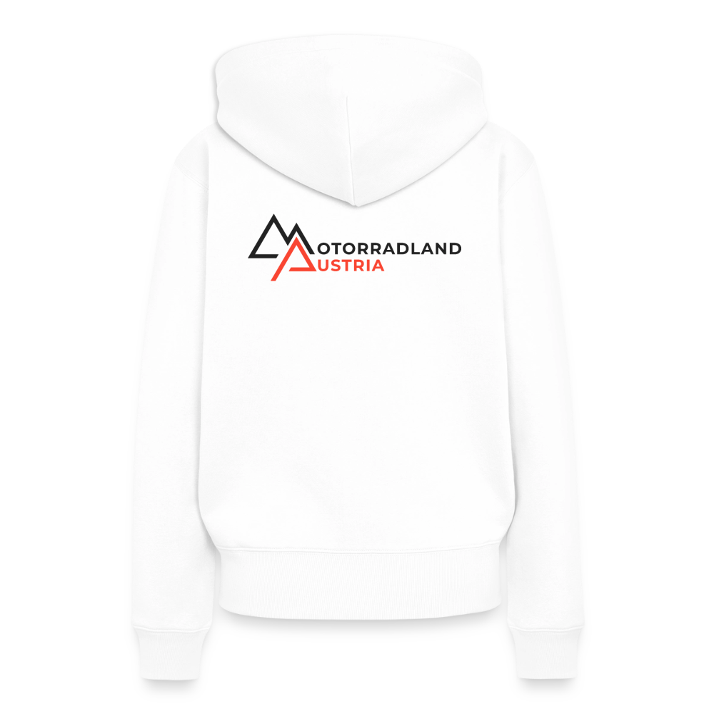 RIDE SAVE Motorrad Hoodie Damen - Weiß