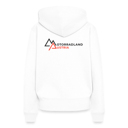 RIDE SAVE Motorrad Hoodie Damen - Weiß