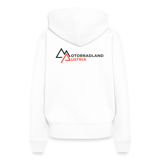 RIDE SAVE Motorrad Hoodie Damen - Weiß