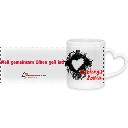 Lieblings Sozia Tasse - Weiß