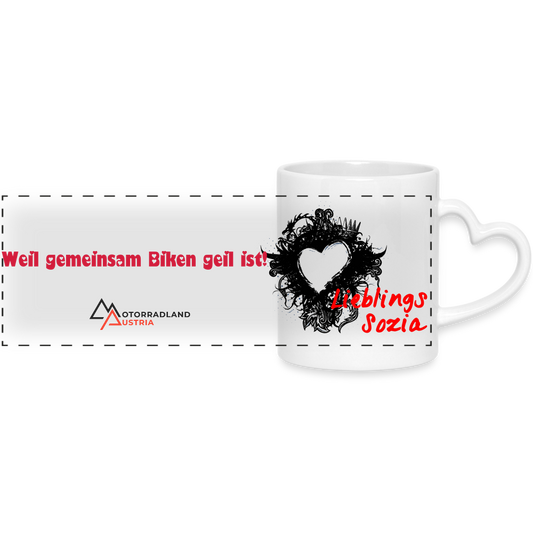 Lieblings Sozia Tasse - Weiß