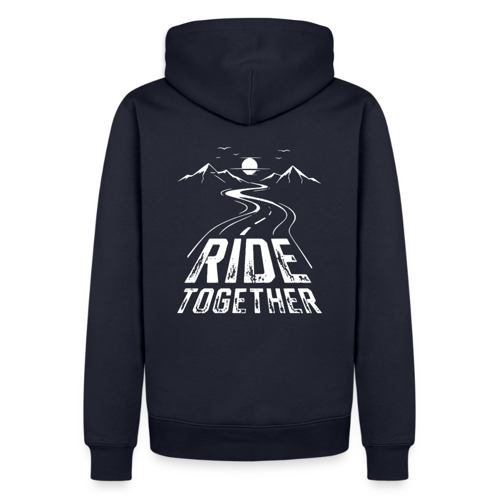 Ride Together Motorrad Hoodie Herren - Navy