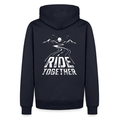 Ride Together Motorrad Hoodie Herren - Navy