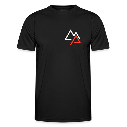 Unisex Funktions-T-Shirt - Schwarz