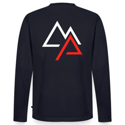Motorrad Longsleeve Herren - Navy