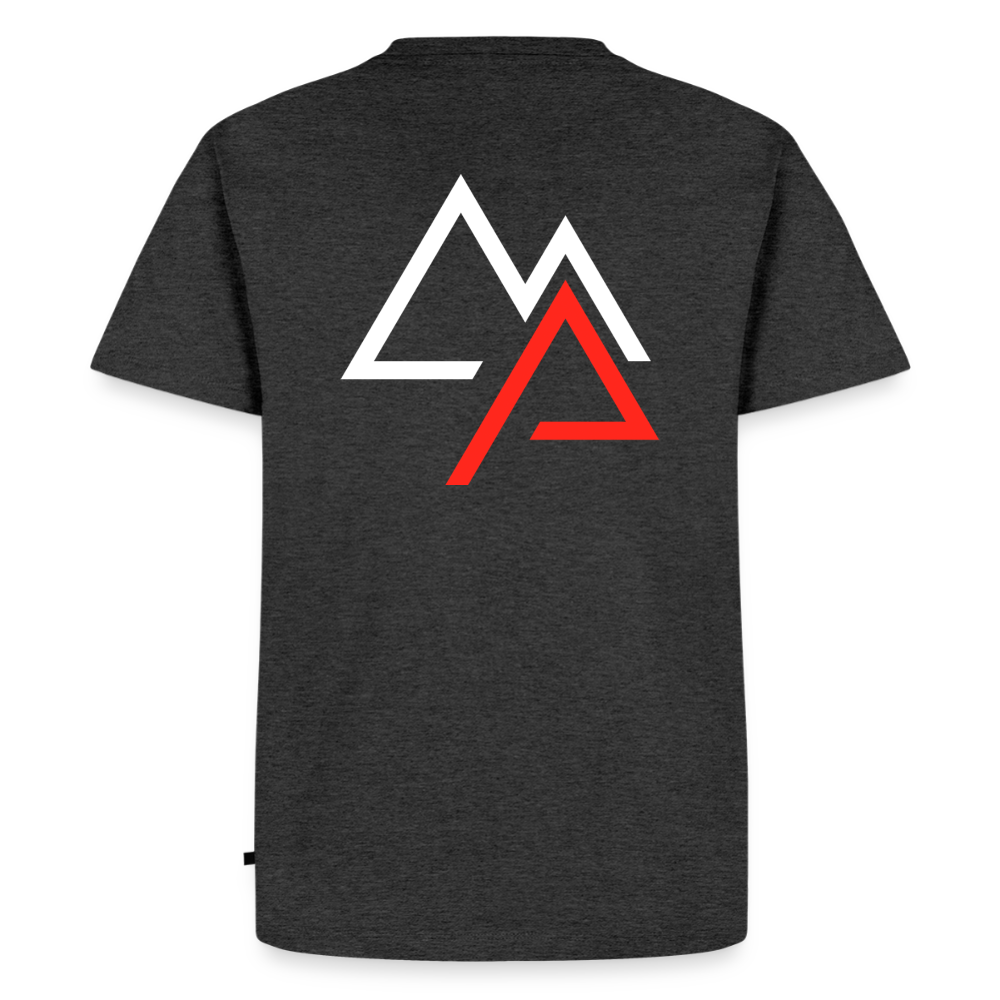 Motorrad T-Shirt Herren - Anthrazit meliert