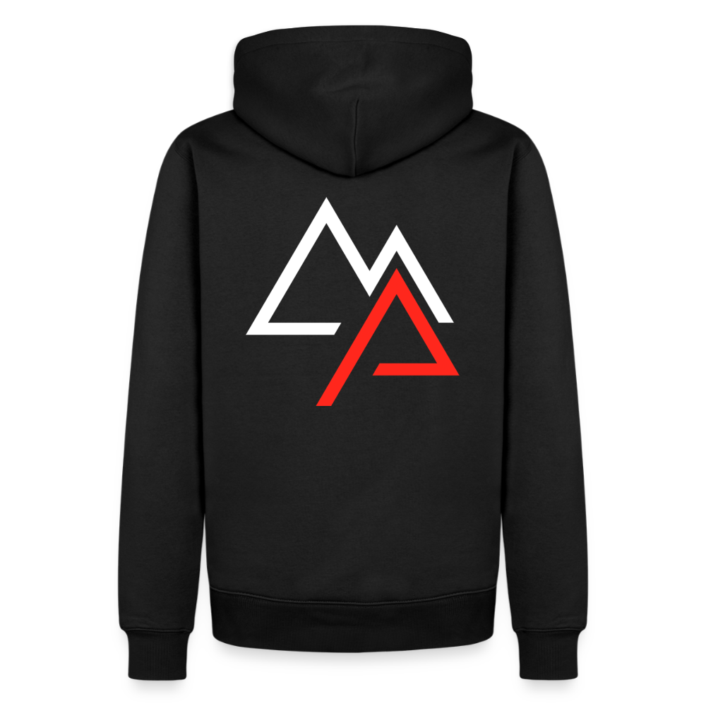 Motorrad Hoodie Herren - Schwarz