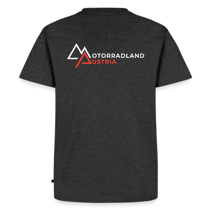 Riding is my Therapy Motorrad T-Shirt - Anthrazit meliert