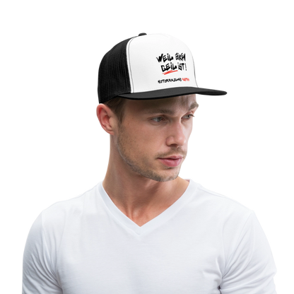 Motorradland Austria Biker Cap - Weiß/Schwarz