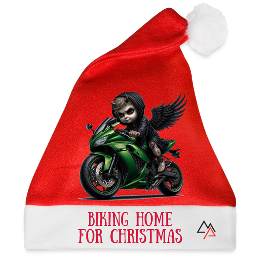 Weihnachtsmütze "Böses Christkind" - Rot