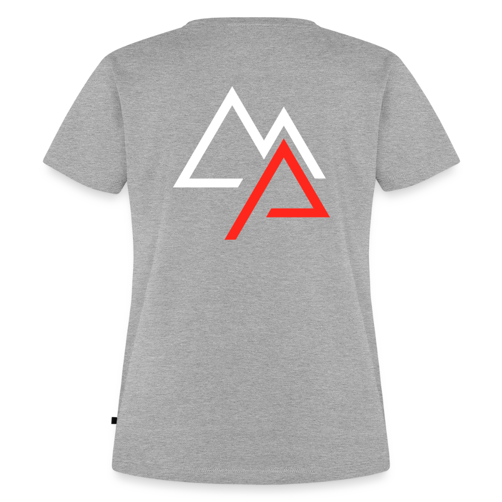 Motorrad T-Shirt Damen - Grau meliert
