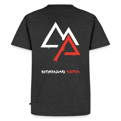 Weil Biken geil ist! Motorrad T-Shirt Herren - Anthrazit meliert