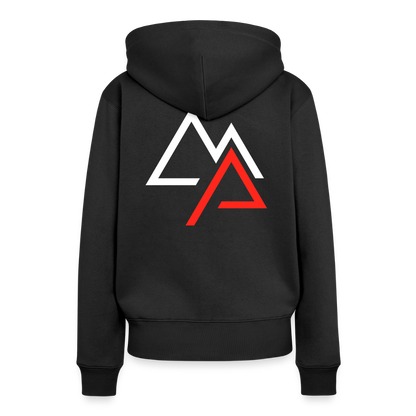 Motorrad Hoodie Damen - Schwarz