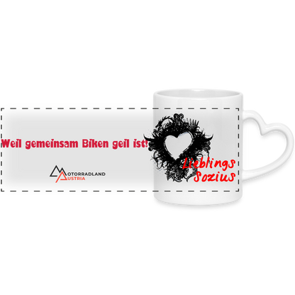 Lieblings Sozius Tasse - Weiß