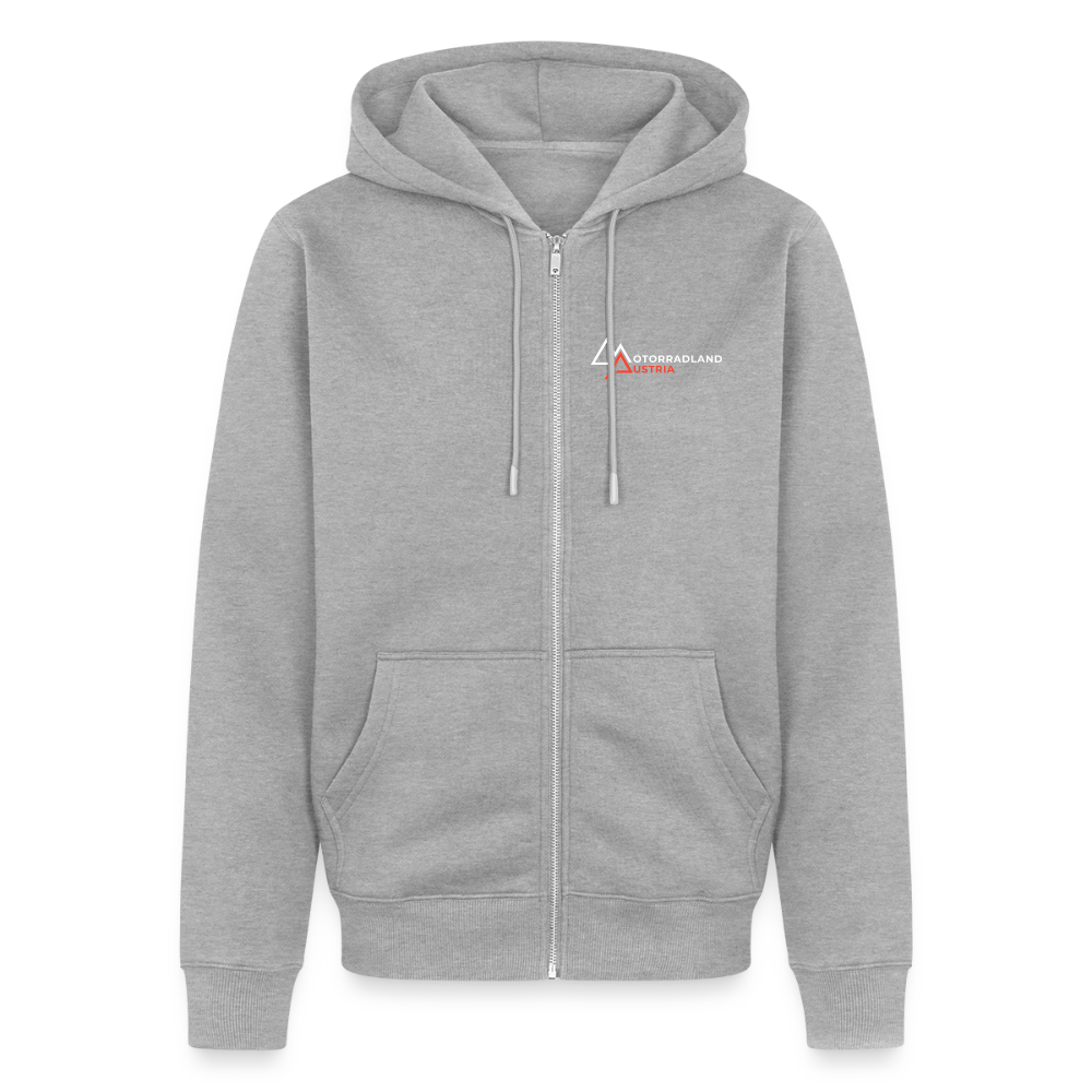 Motorrad Zipper Herren - Grau meliert