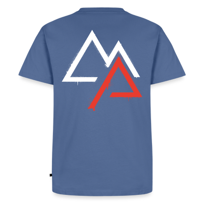 Weil Biken geil ist! T-Shirt - Taubenblau