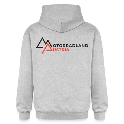 RIDE SAVE Hoodie Rosa - Hellgrau meliert