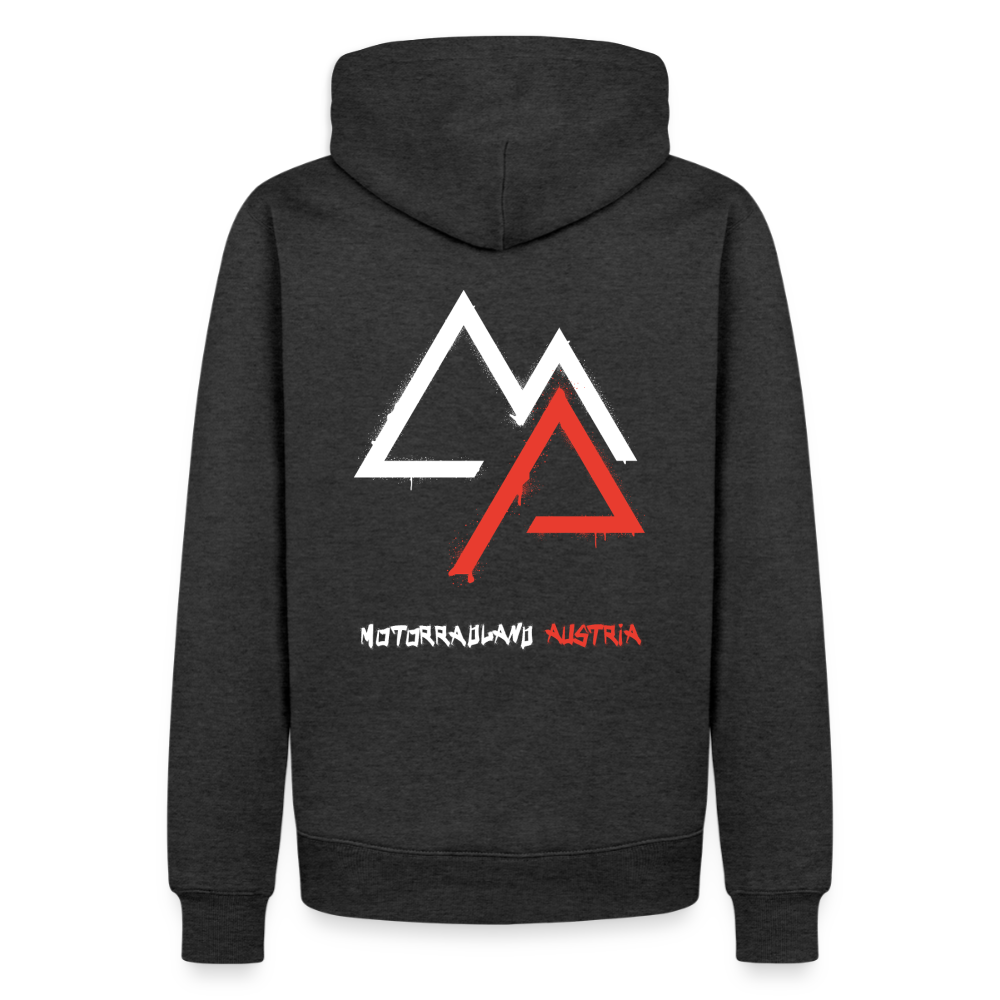 Weil Biken geil ist! Motorrad Hoodie Herren - Anthrazit meliert