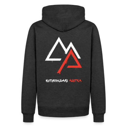 Weil Biken geil ist! Motorrad Hoodie Herren - Anthrazit meliert