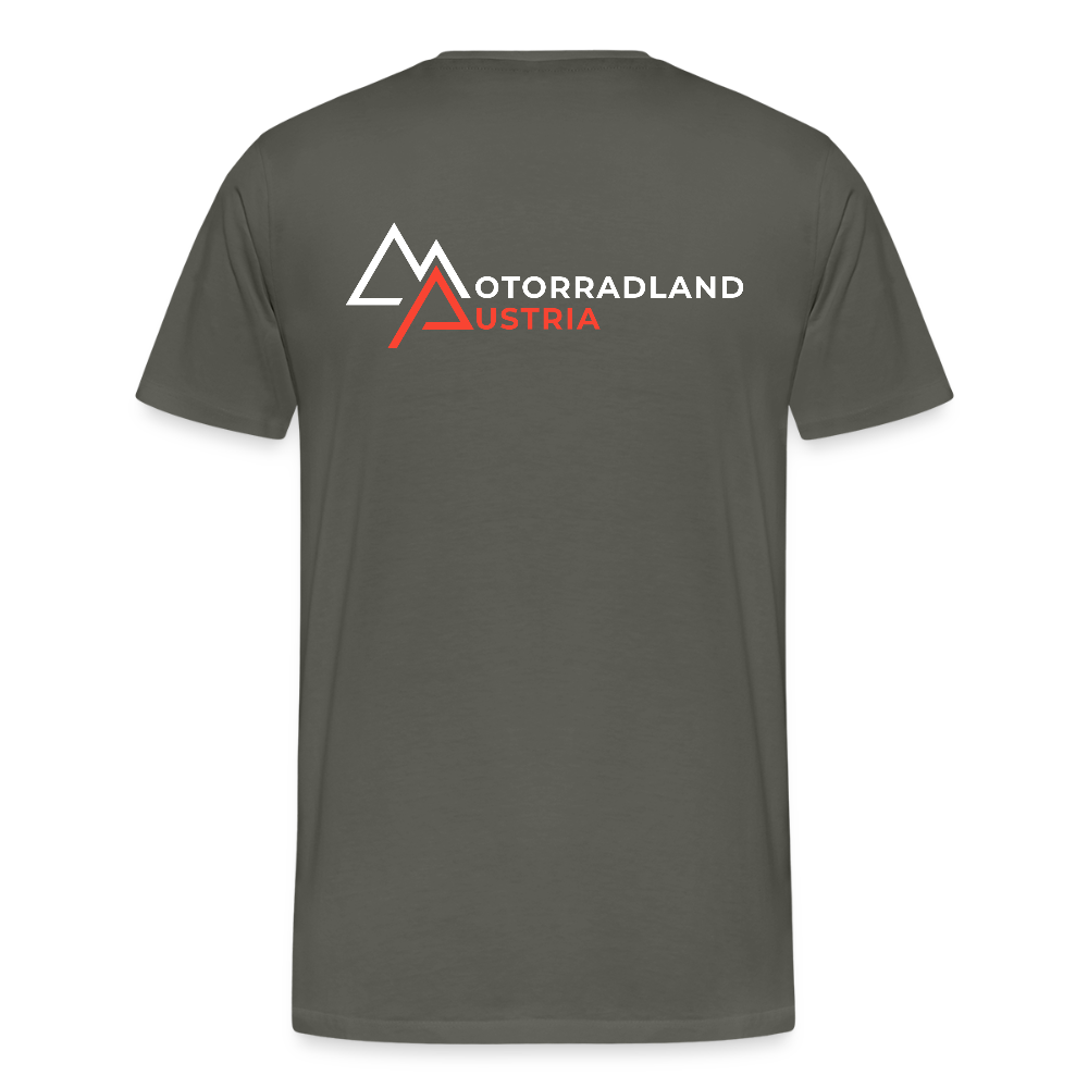 Riding is my Therapy Motorrad T-Shirt - Asphalt