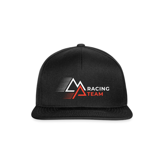 Motorrad Racing Cap - Schwarz/Schwarz