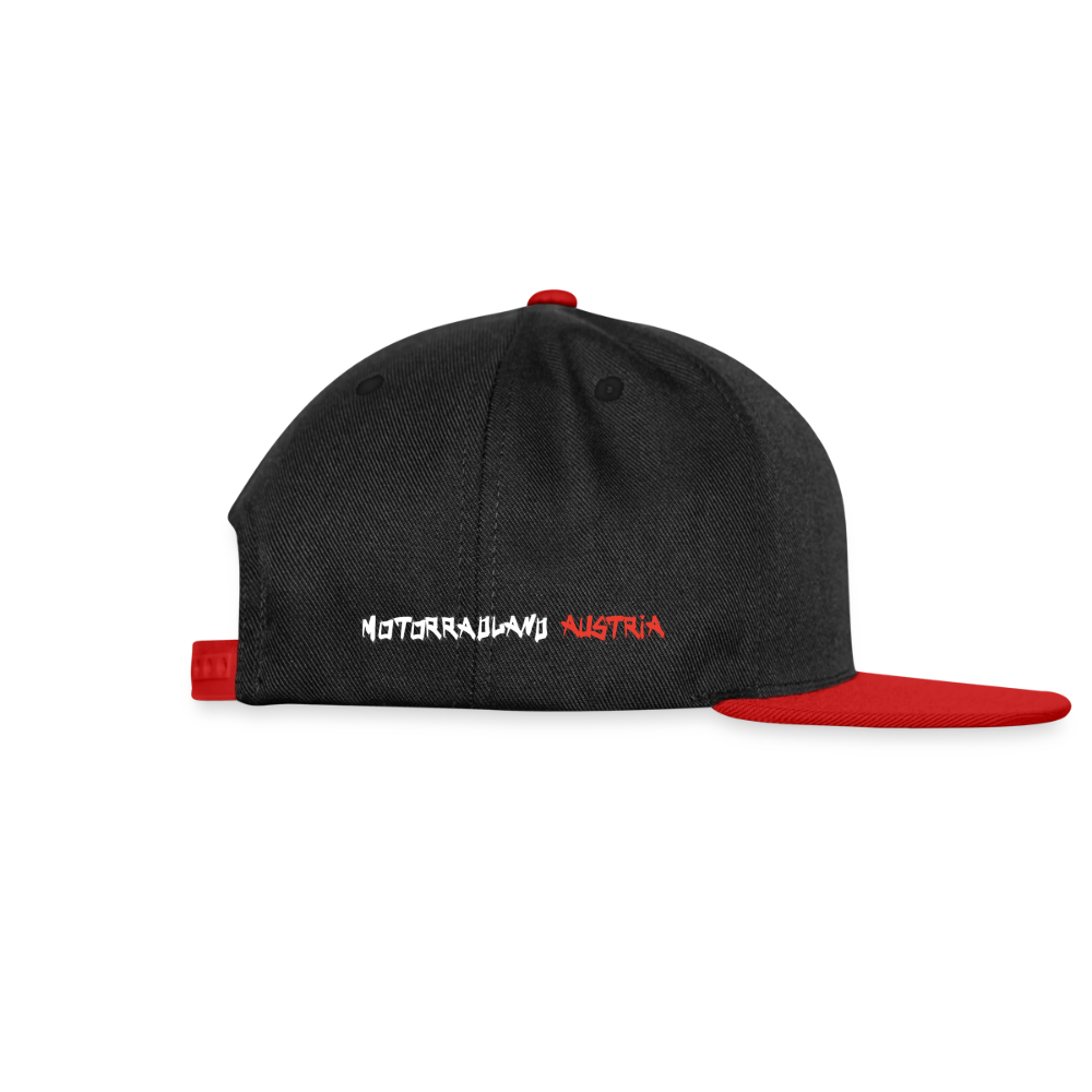 Weil Biken geil ist! Motorrad Cap - Schwarz/Rot