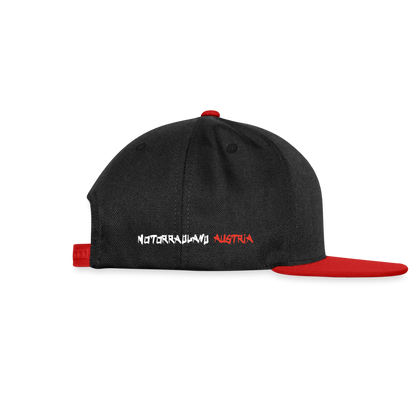 Weil Biken geil ist! Motorrad Cap - Schwarz/Rot