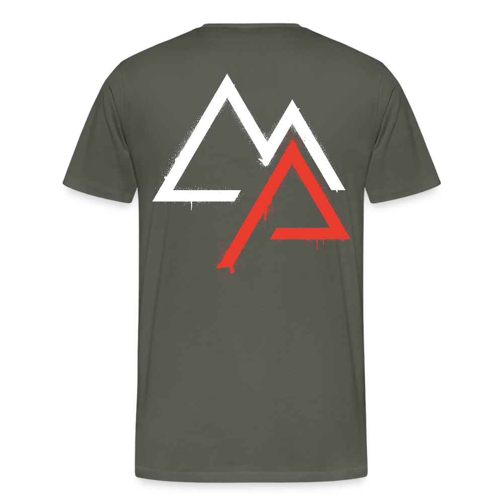 Weil Biken geil ist! T-Shirt - Asphalt