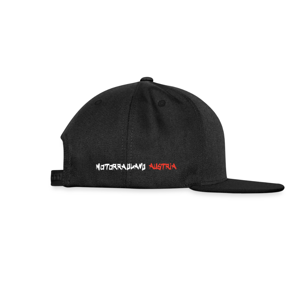 Weil Biken geil ist! Motorrad Cap - Schwarz/Schwarz
