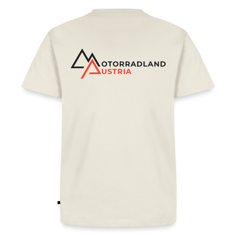 Lieblings Sozius Motorrad T-Shirt - Naturweiß