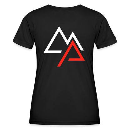 Motorrad Funktions-T-Shirt Damen - Schwarz
