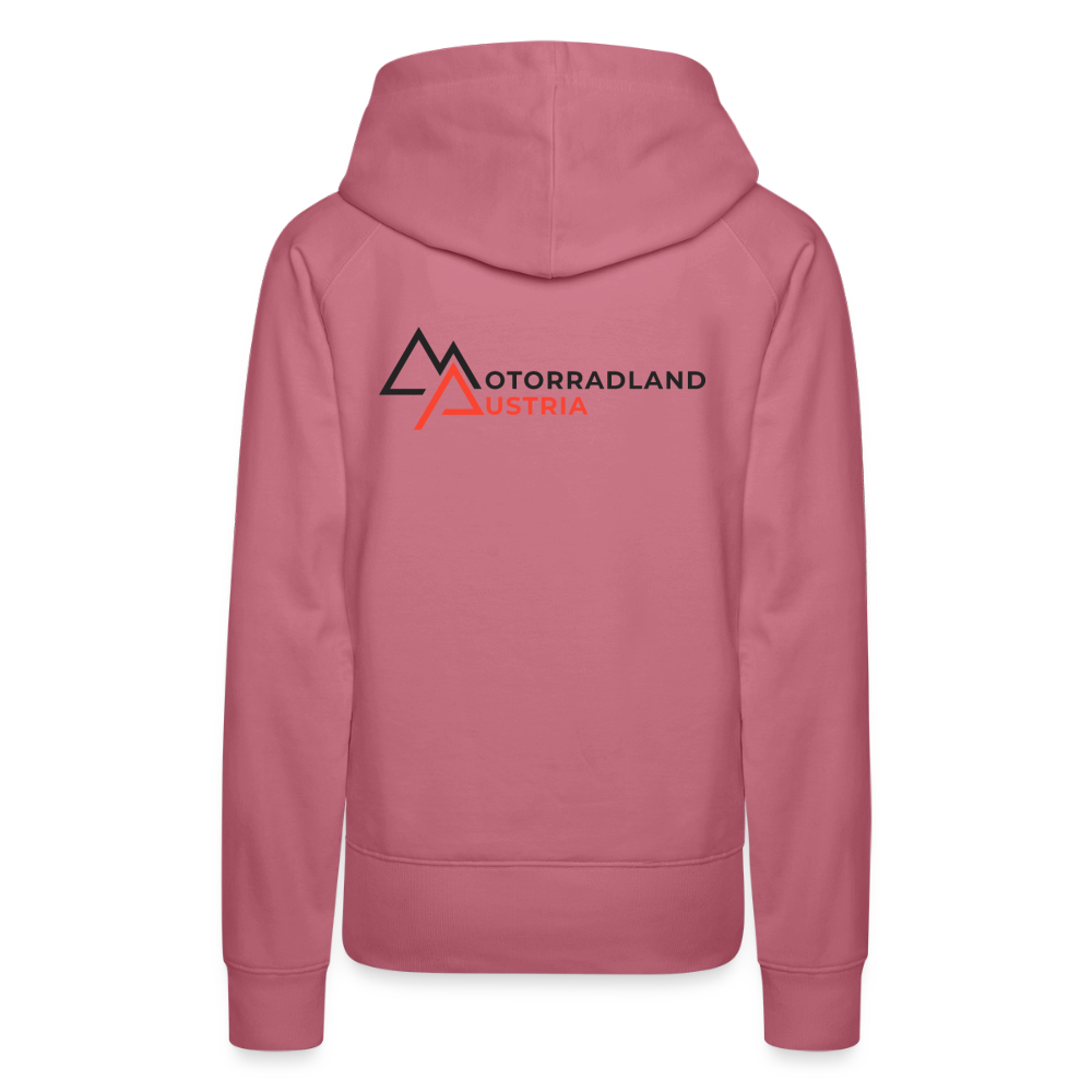 RIDE SAVE Motorrad Hoodie Damen - Malve