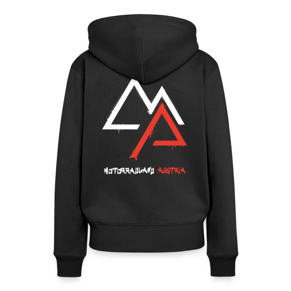 Weil Biken geil ist! Motorrad Hoodie Damen - Schwarz