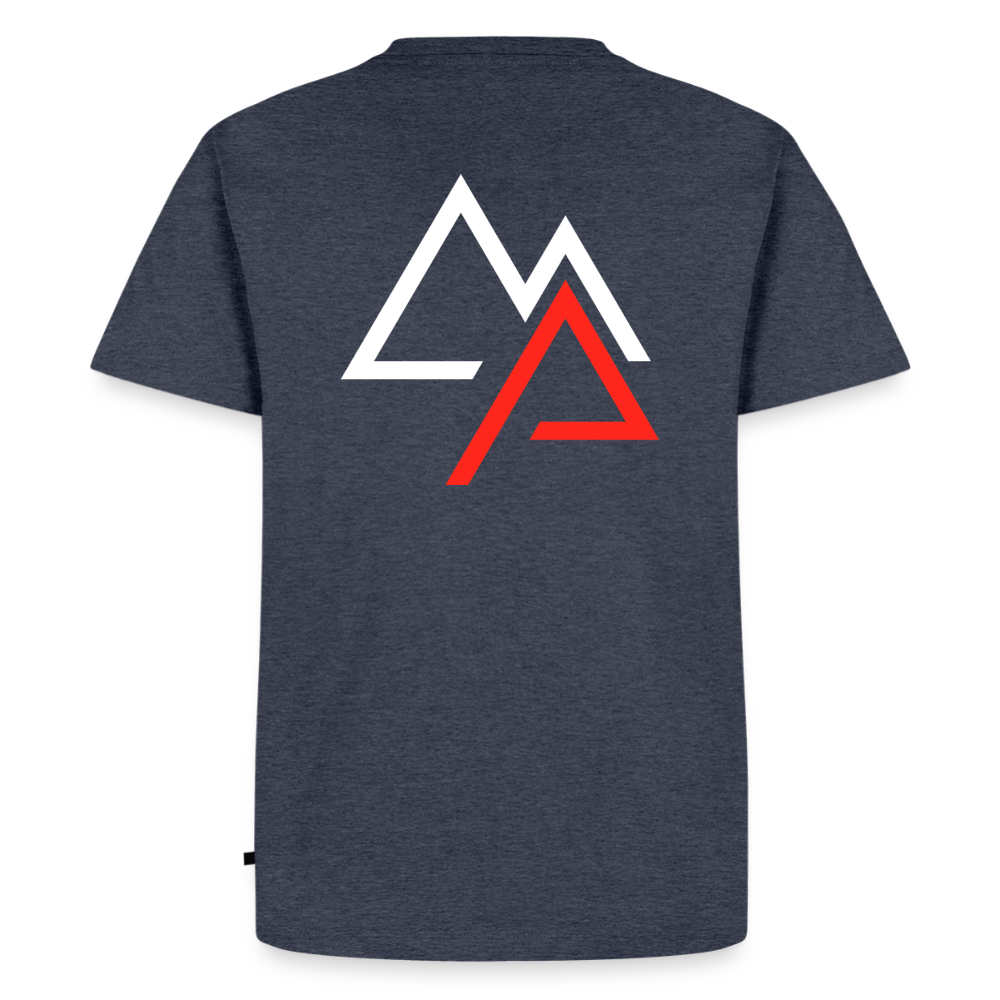 Motorrad T-Shirt Herren - Jeansblau 