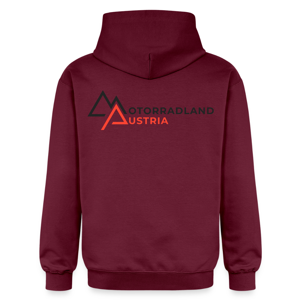 RIDE SAVE Hoodie Rosa - Maroon