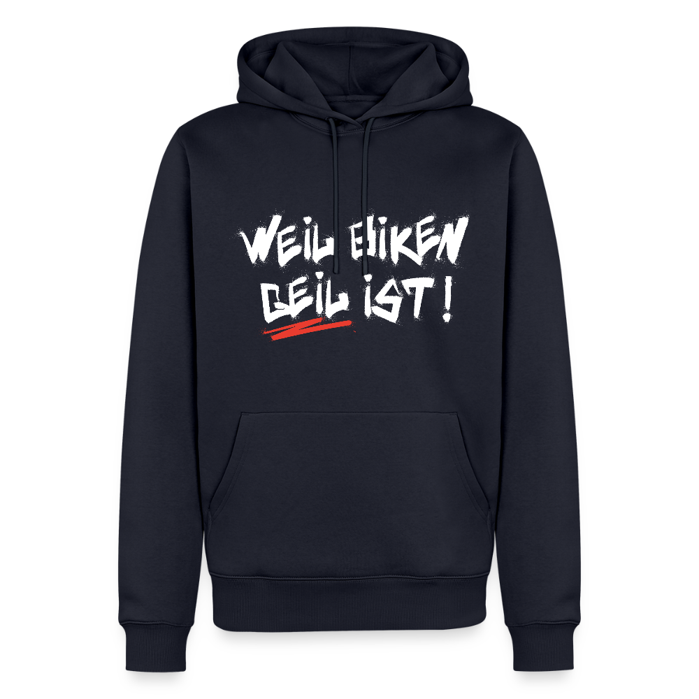 Weil Biken geil ist! Hoodie - Navy