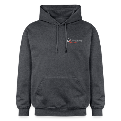Respect for Bikers Hoodie - Dunkelgrau meliert
