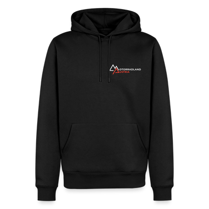 Riding is my Therapy Motorrad Hoodie Herren - Schwarz