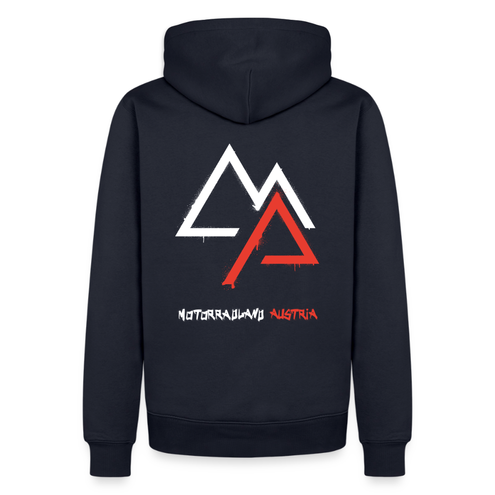 Weil Biken geil ist! Motorrad Hoodie Herren - Navy