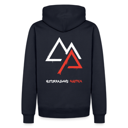 Weil Biken geil ist! Motorrad Hoodie Herren - Navy