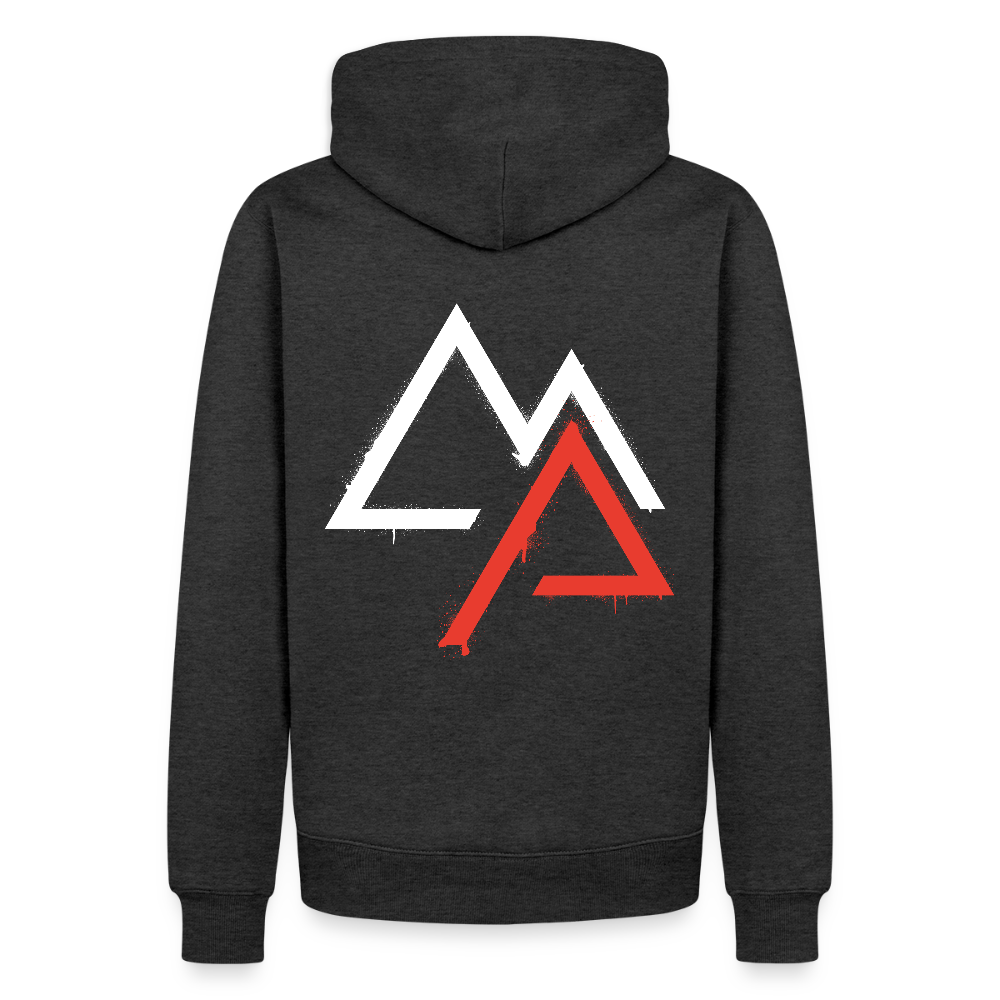 Weil Biken geil ist! Hoodie - Anthrazit meliert