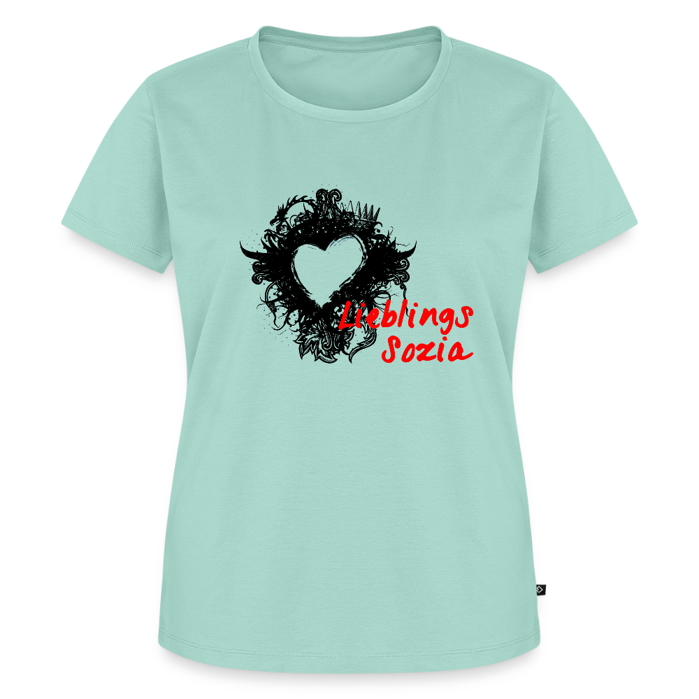Lieblings Sozia Motorrad T-Shirt - Mint 