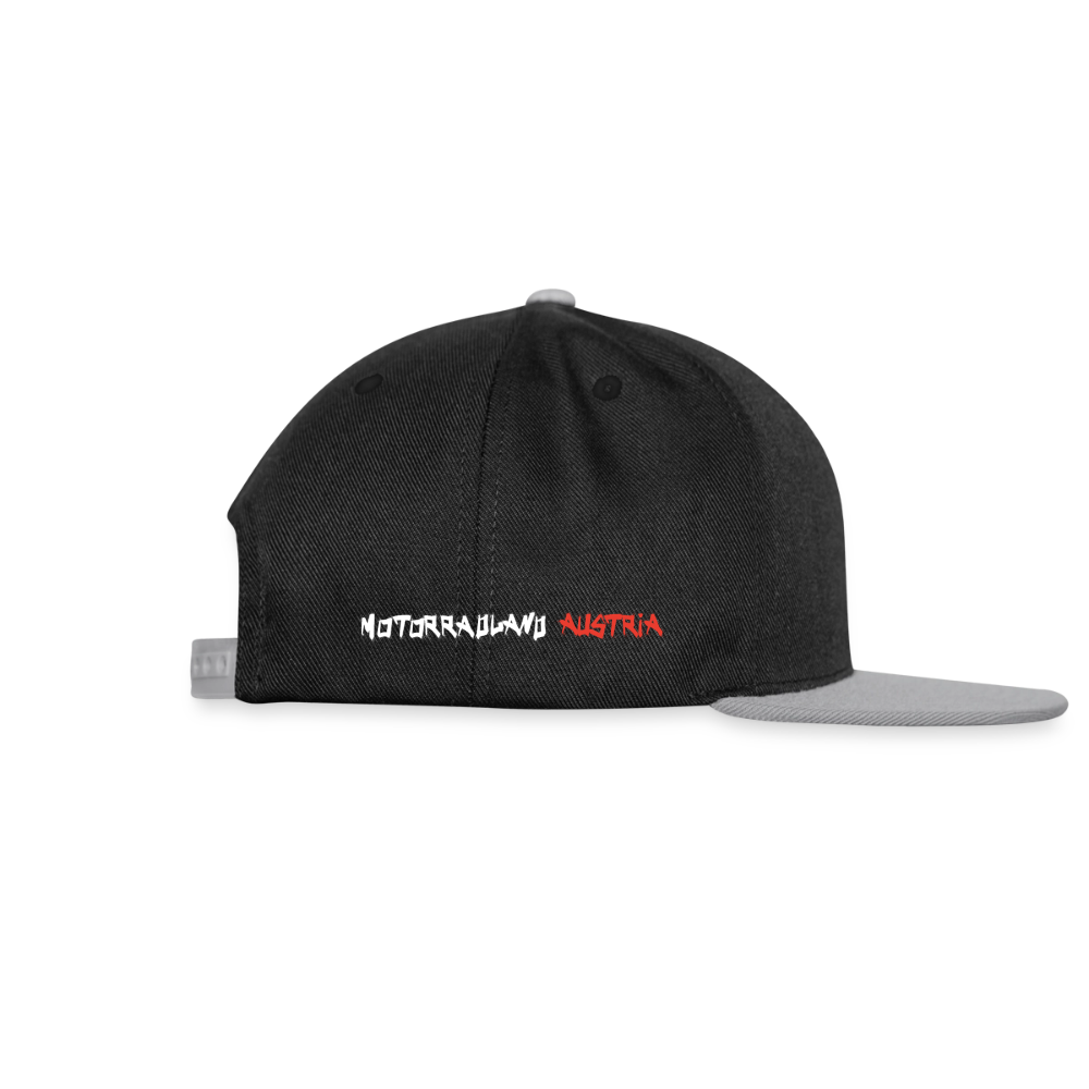 Weil Biken geil ist! Motorrad Cap - Schwarz/Grau