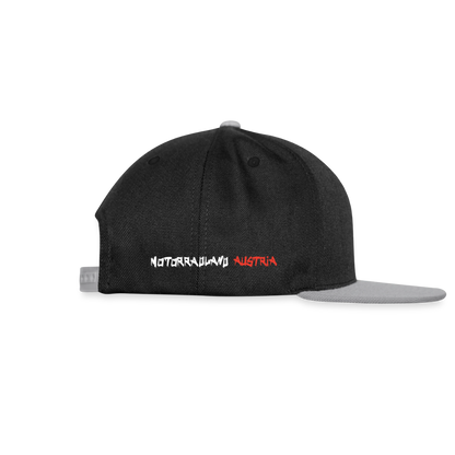 Weil Biken geil ist! Motorrad Cap - Schwarz/Grau